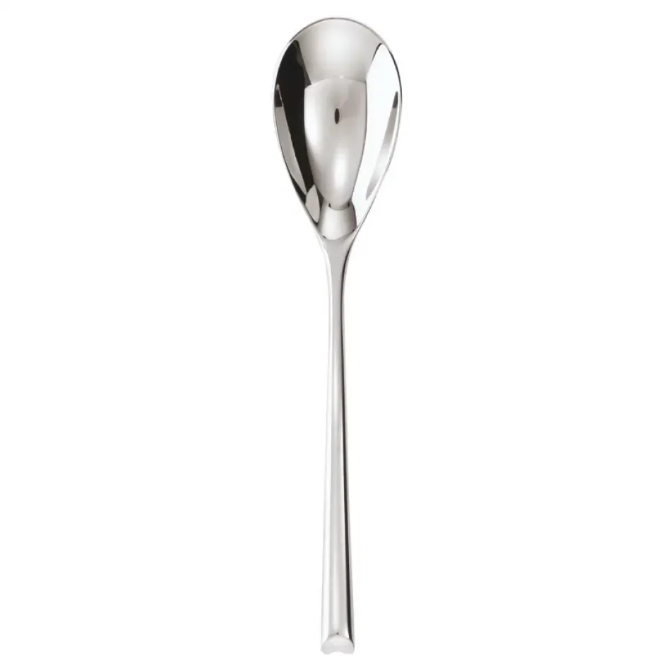 H-Art Silverplated Dessert Spoon 7 3/8 In On 18/10 Stainless Steel