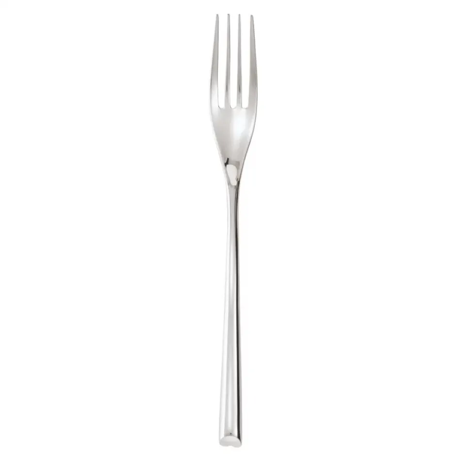 H-Art Silverplated Dessert Fork 7 1/2 In On 18/10 Stainless Steel