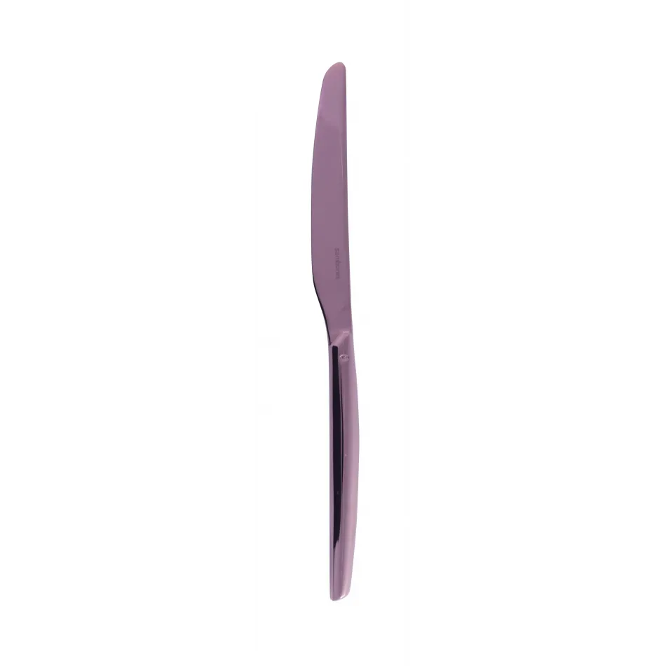 H-Art Pvd Copper Dessert Knife, Solid Handle 8 7/8 In 18/10 Stainless Steel Pvd Mirror