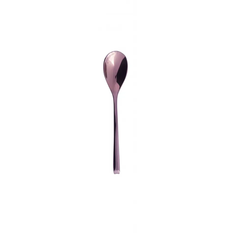 H-Art Pvd Copper Mocha Spoon 4 3/8 In 18/10 Stainless Steel Pvd Mirror