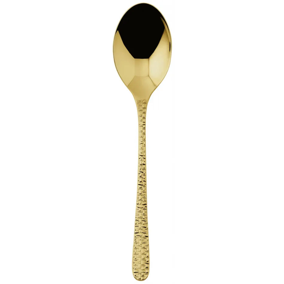 Venezia Gold Table Spoon 8 In 18/10 Stainless Steel Pvd Mirror