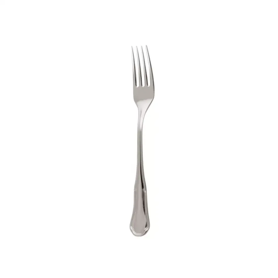 Petit Baroque Silverplated Dessert Fork 7 In On 18/10 Stainless Steel