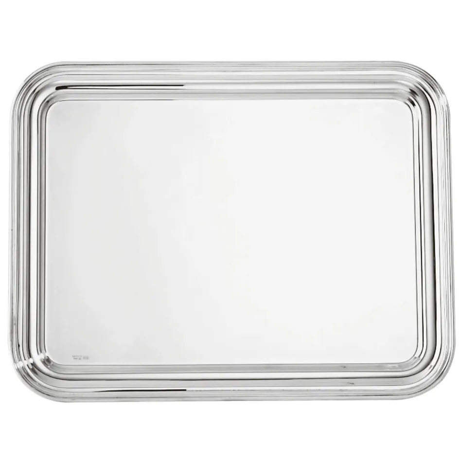 Contour Tray Oblong 19 5/8X14 1 Silverplated