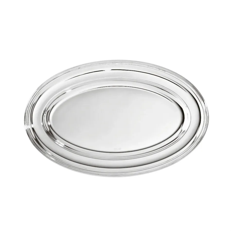 Contour Meat Dish Oval 12 1/4X7 7/8 Silverplated