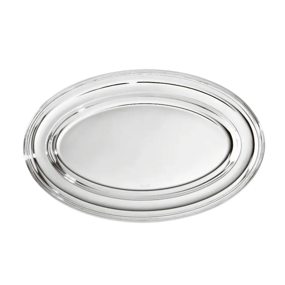 Contour Meat Dish Oval 14 1/8X9 Silverplated