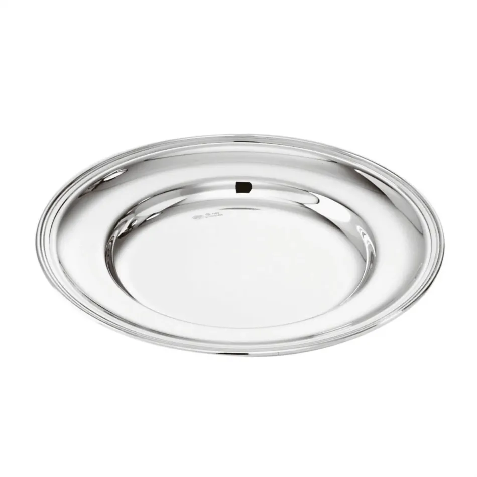 Contour Underliner Round 7 1/8 Silverplated