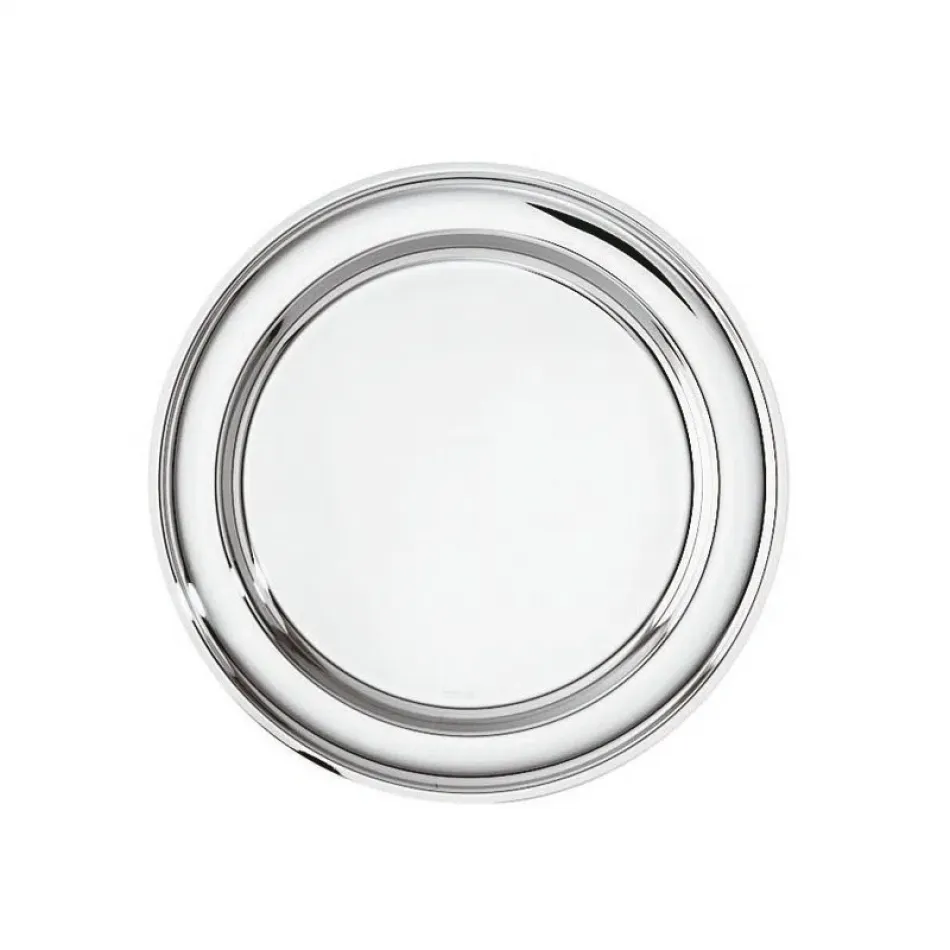 Elite Meat Dish Round 11 3/4 Silverplated