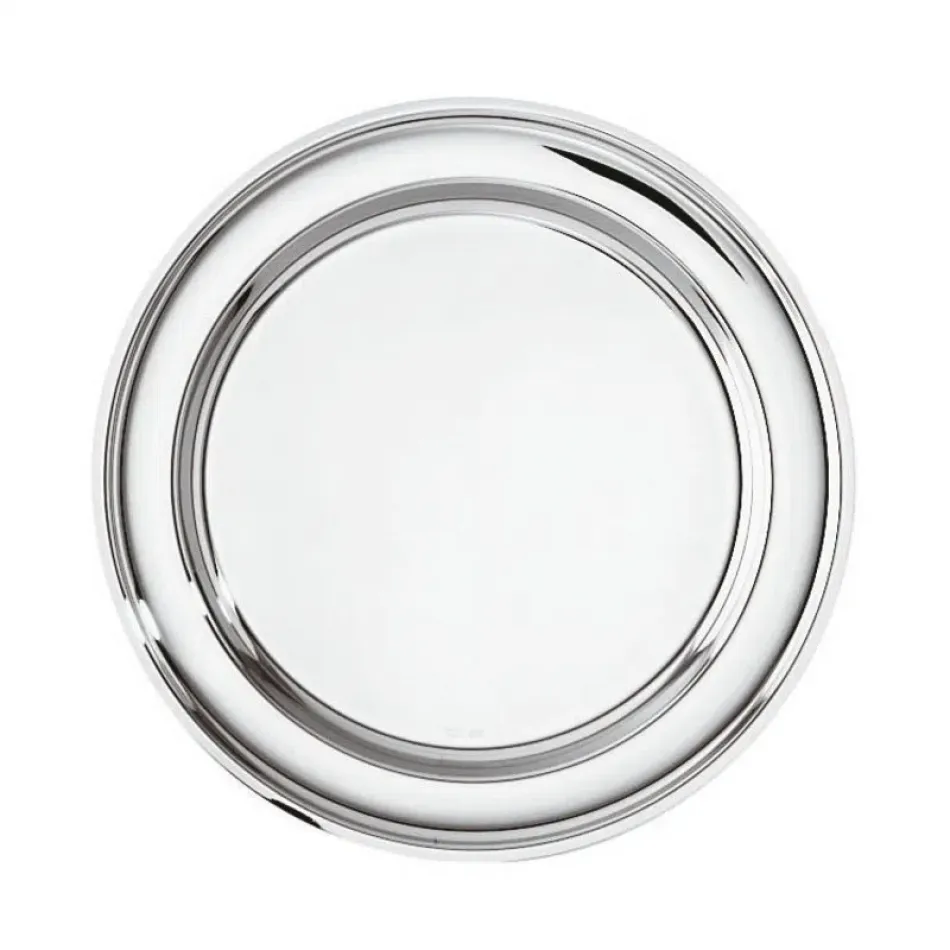 Elite Meat Dish Round 13 3/4 Silverplated