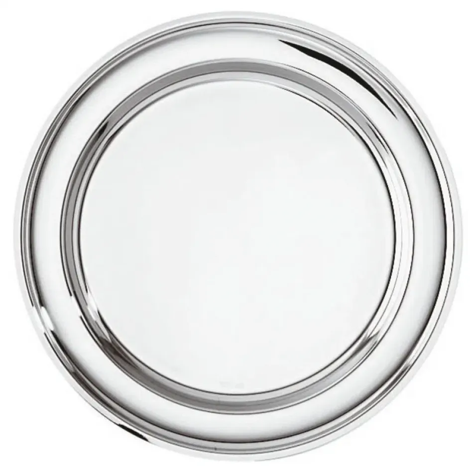 Elite Meat Dish Round 15 3/4 Silverplated