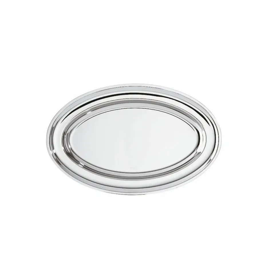 Elite Meat Dish Oval 11 3/4X7 1/2 Silverplated