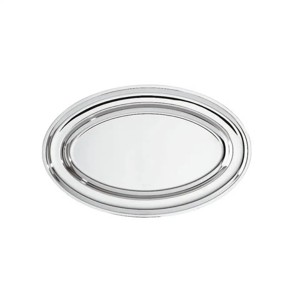 Elite Meat Dish Oval 13 3/4X8 5/8 Silverplated