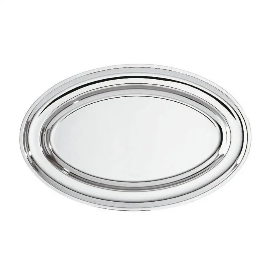 Elite Meat Dish Oval 18 1/8X11 3/8 Silverplated