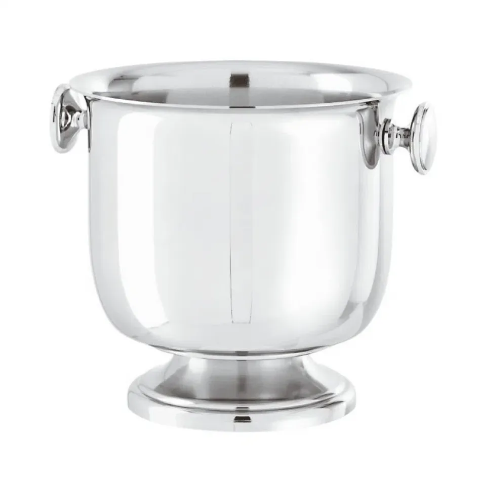Elite Ice Bucket Round 6 1/2 Silverplated