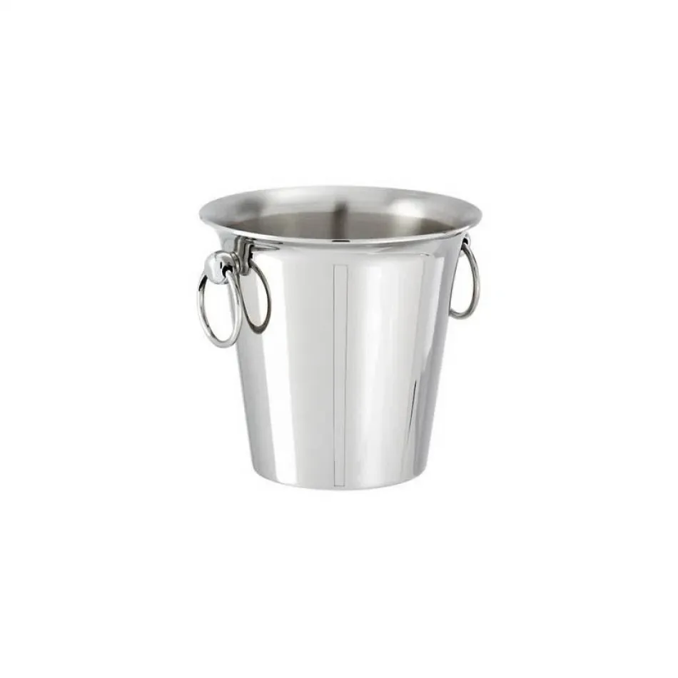 Elite Ice Bucket Round 4 7/8 Silverplated