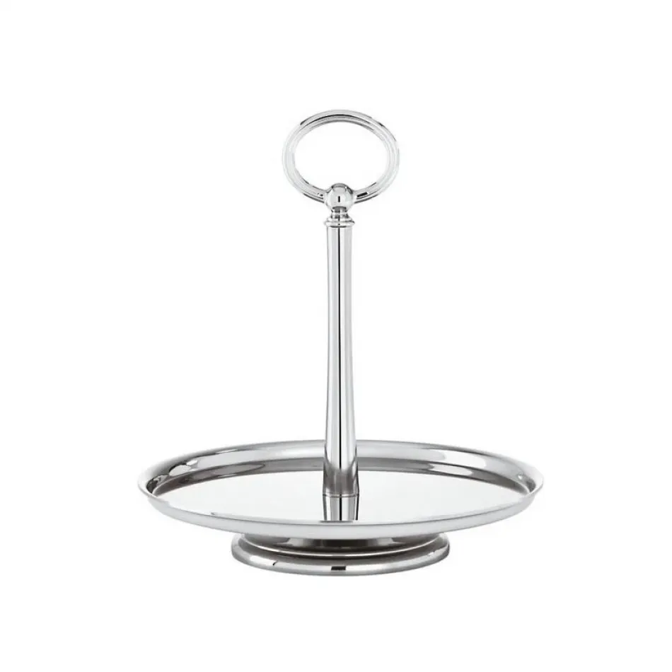 Elite Pastry Stand Round 7 1/4 Silverplated