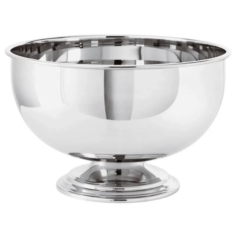 Elite Punch Bowl Round 17 3/4 Silverplated