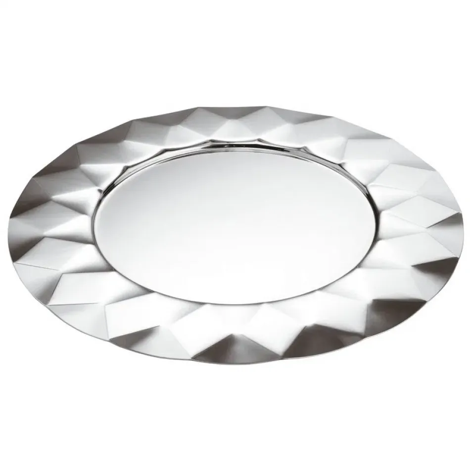 Malia Show Plate Round 12 1 Silverplated