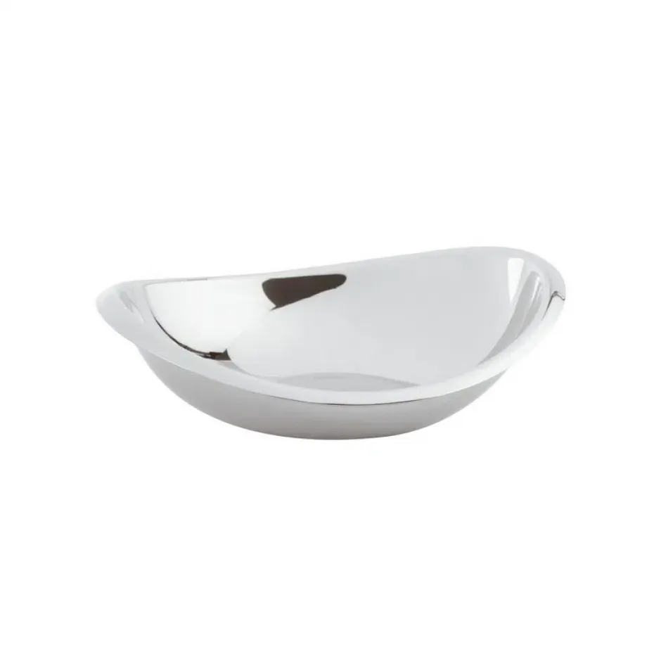Twist Oval Bowl 5 1/2X4 3/4 Silverplated