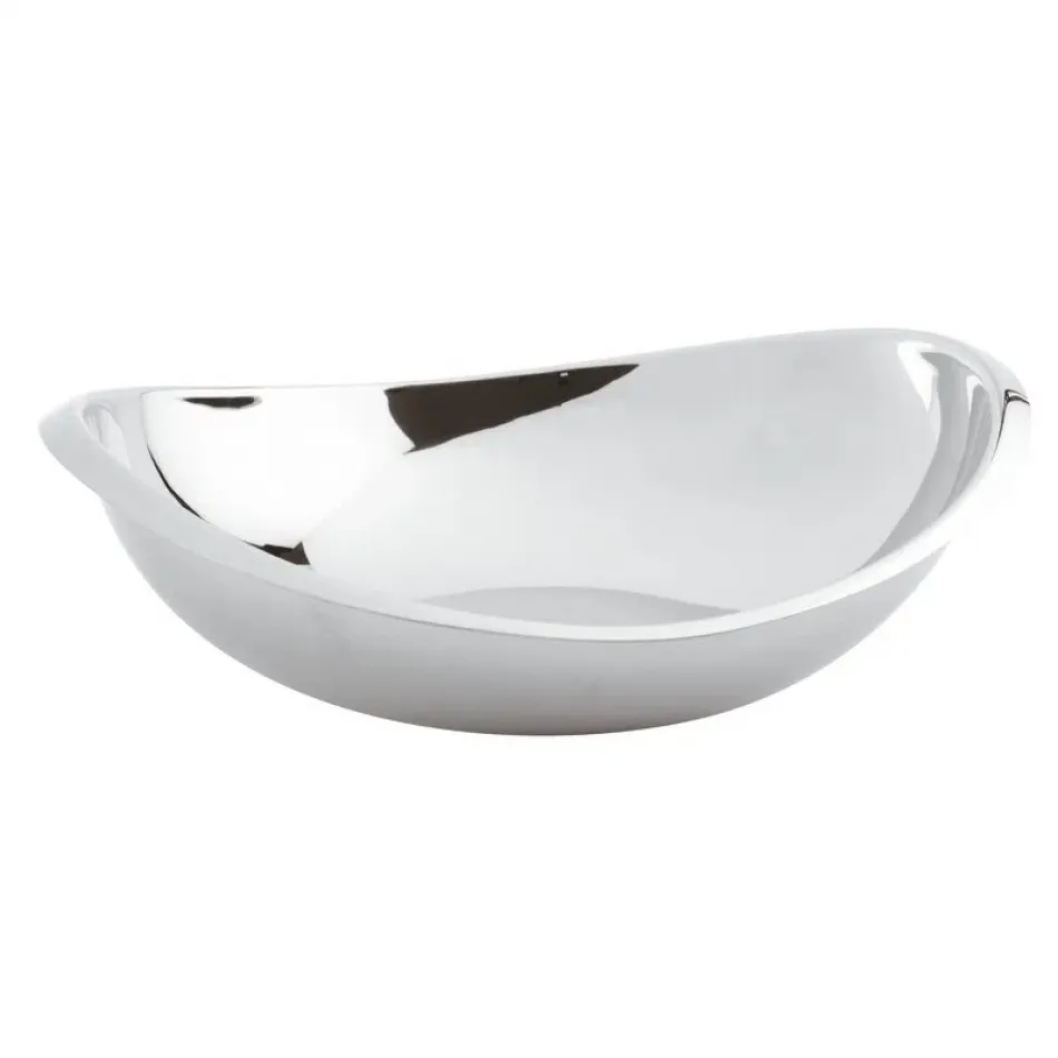 Twist Oval Bowl 11 3/4 Silverplated