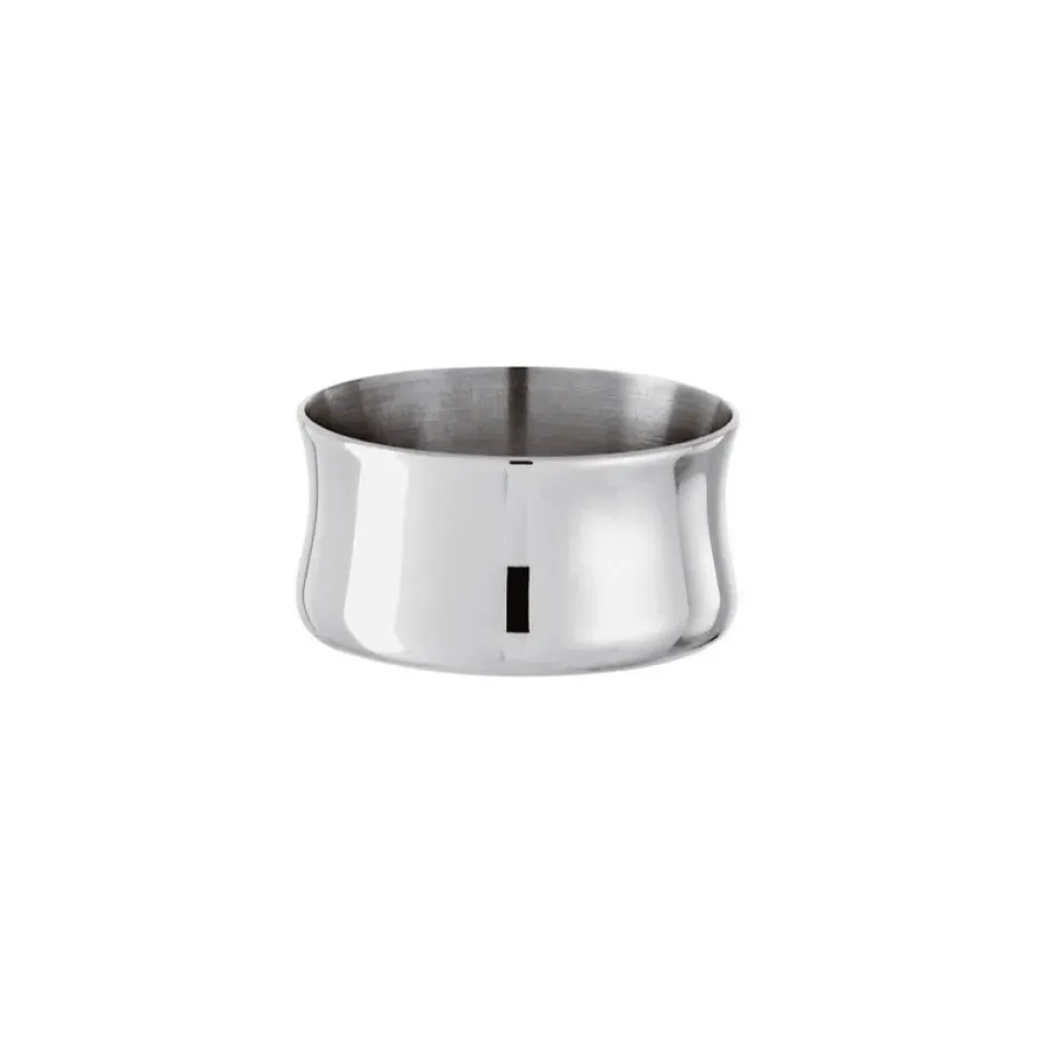 Bamboo Sauce Holder Round 1 1 Silverplated