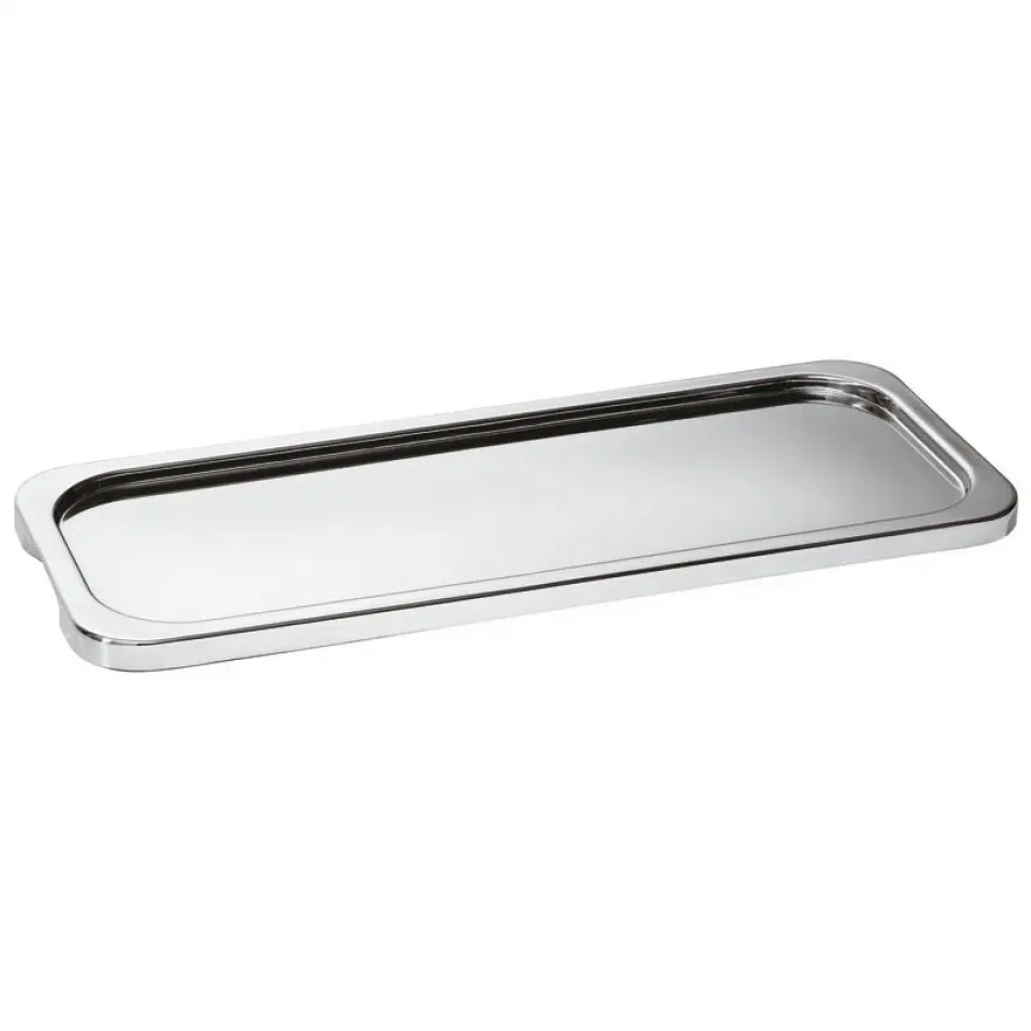 Linear Rectangular Tray 18 7/8X7 1/2 Silverplated