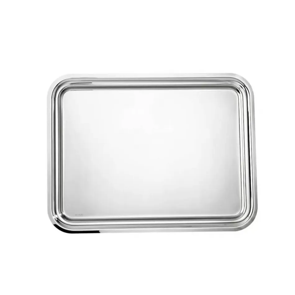 Elite Rectangular Tray 13 3/8 X 11 3/4 in 18/10 Stainless Steel