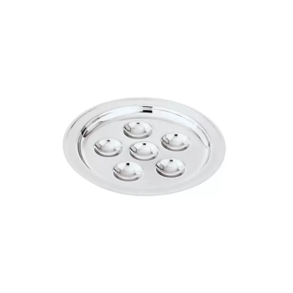 Elite Escargot Plate 12 1/4 in D 18/10 Stainless Steel