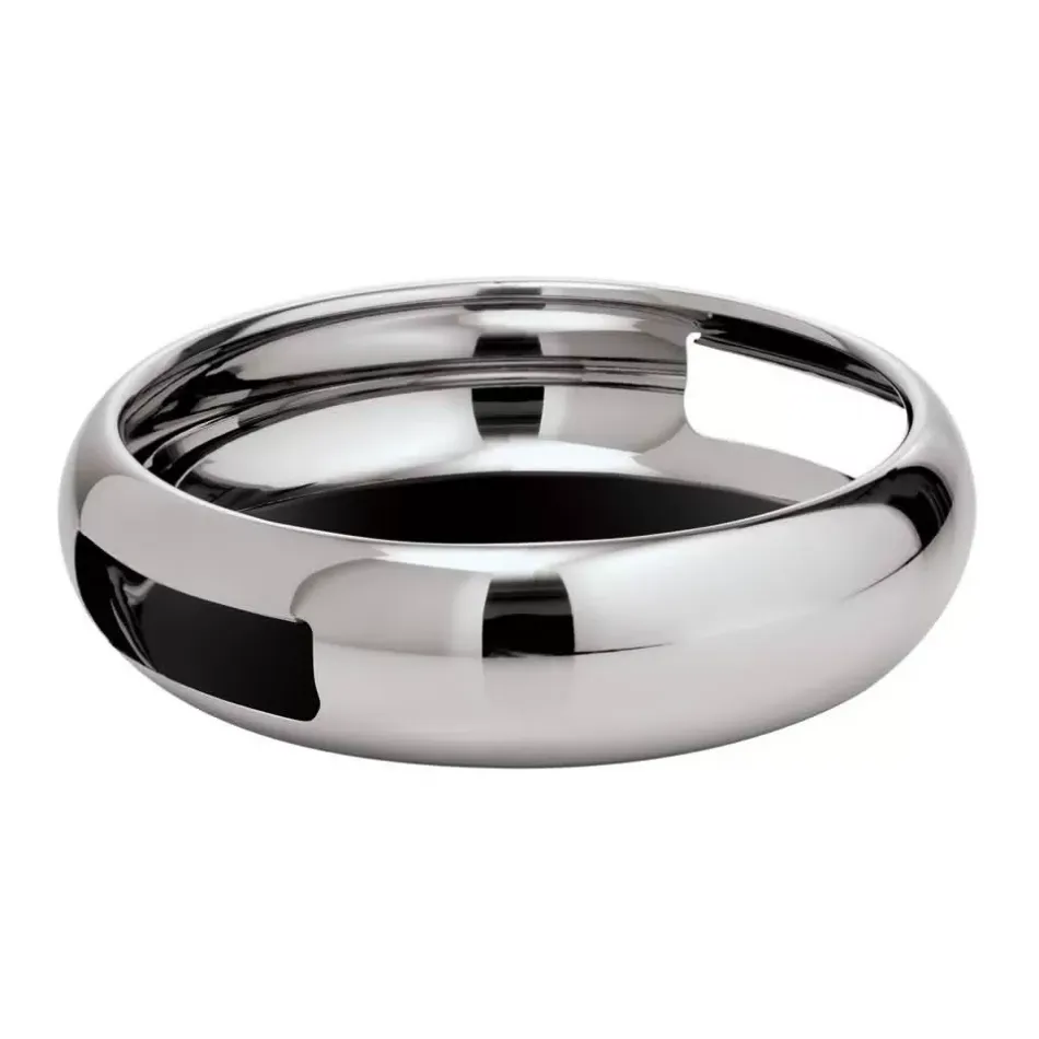 Sphera Bowl/ Tray With Handles 9 1/2 in D 18/10 Stainless Steel