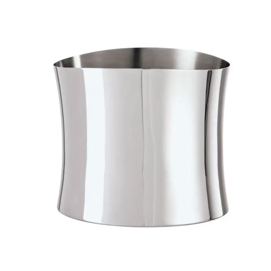 Bamboo Wine Cooler 9 1/2 X 7 5/8 in 8 in H 18/10 Stainless Steel