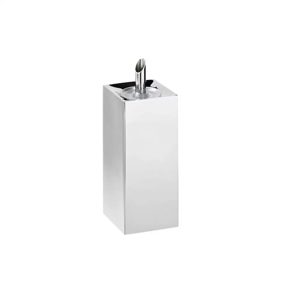 Sky Oil Pourer With Stopper 2X2 in 5 3/4 in H 10 1/2 Oz. 18/10 Stainless Steel