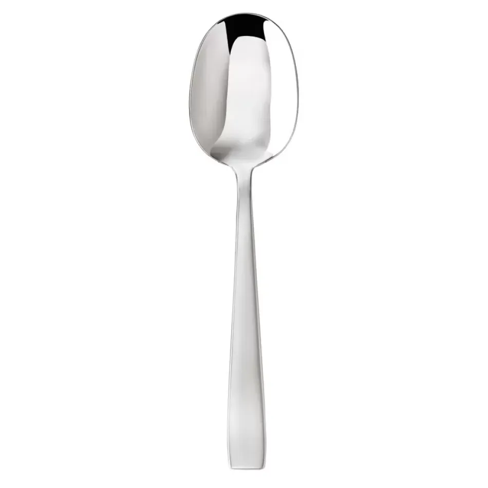 Flat Silverplated Cake Server 9 13/16 In On 18/10 Stainless Steel