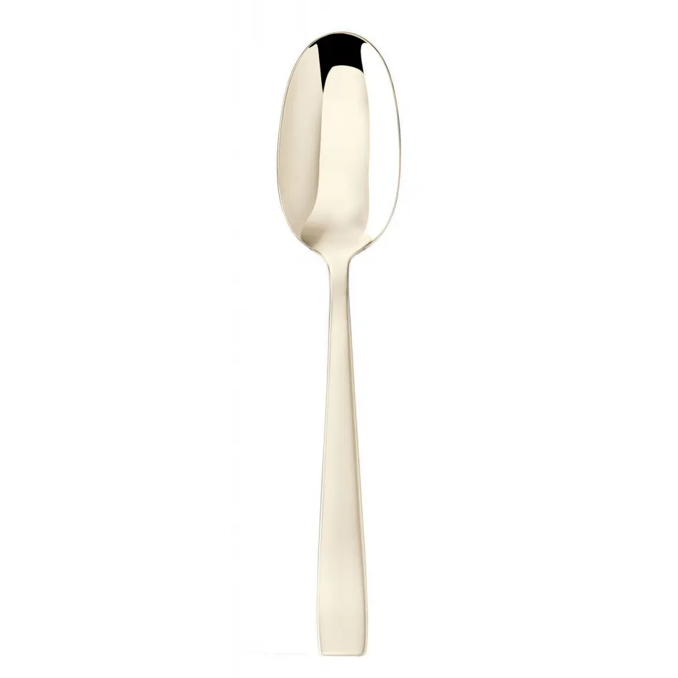 Flat Pvd Champagne Mocha Spoon 4 5/16 in 18/10 Stainless Steel Pvd Mirror (Special Order)