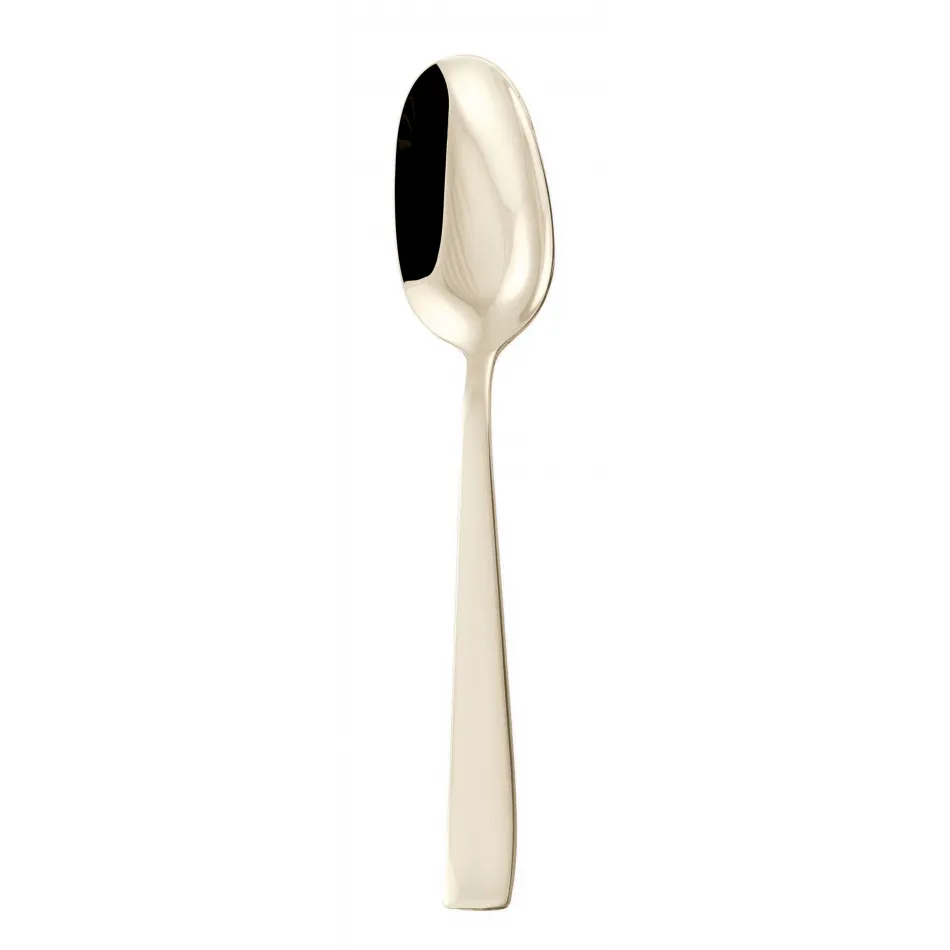 Flat Pvd Champagne Serving Spoon 9 5/8 in 18/10 Stainless Steel Pvd Mirror (Special Order)