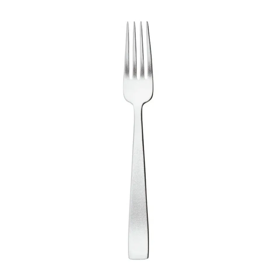 Flat Diamond S/S Table Fork 8 In Diamond Stainless Steel