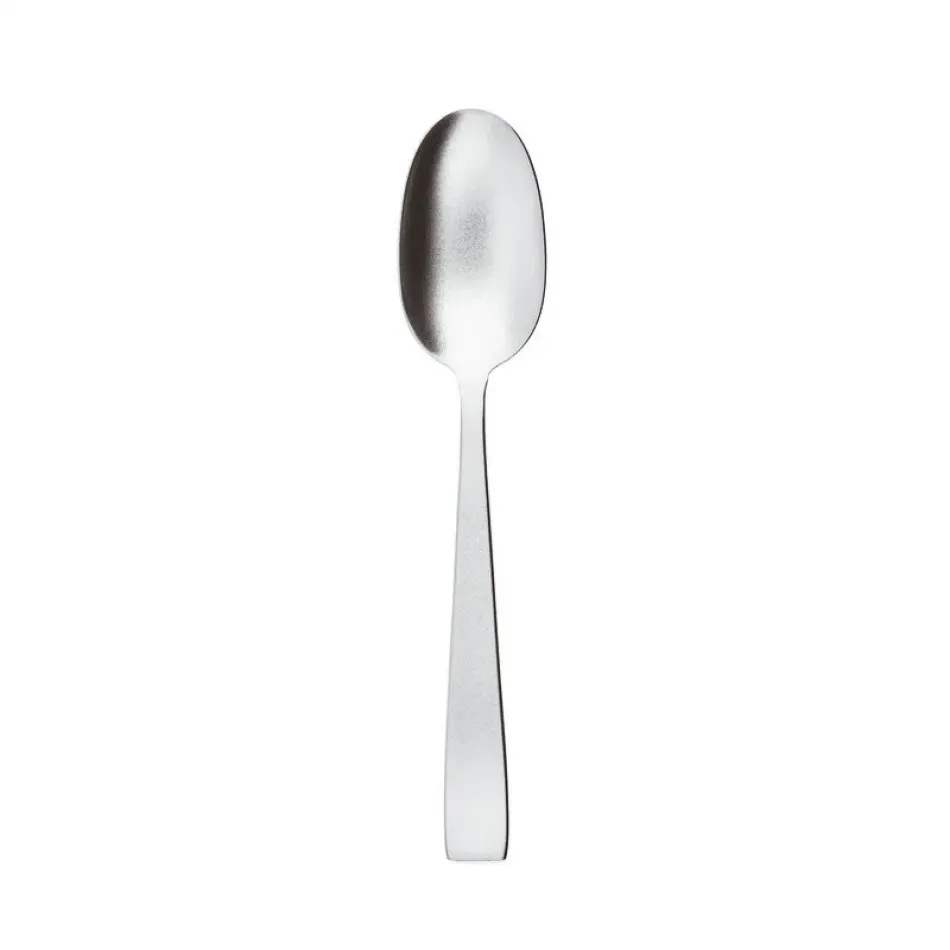 Flat Diamond S/S Dessert Spoon 7 1/8 In Diamond Stainless Steel