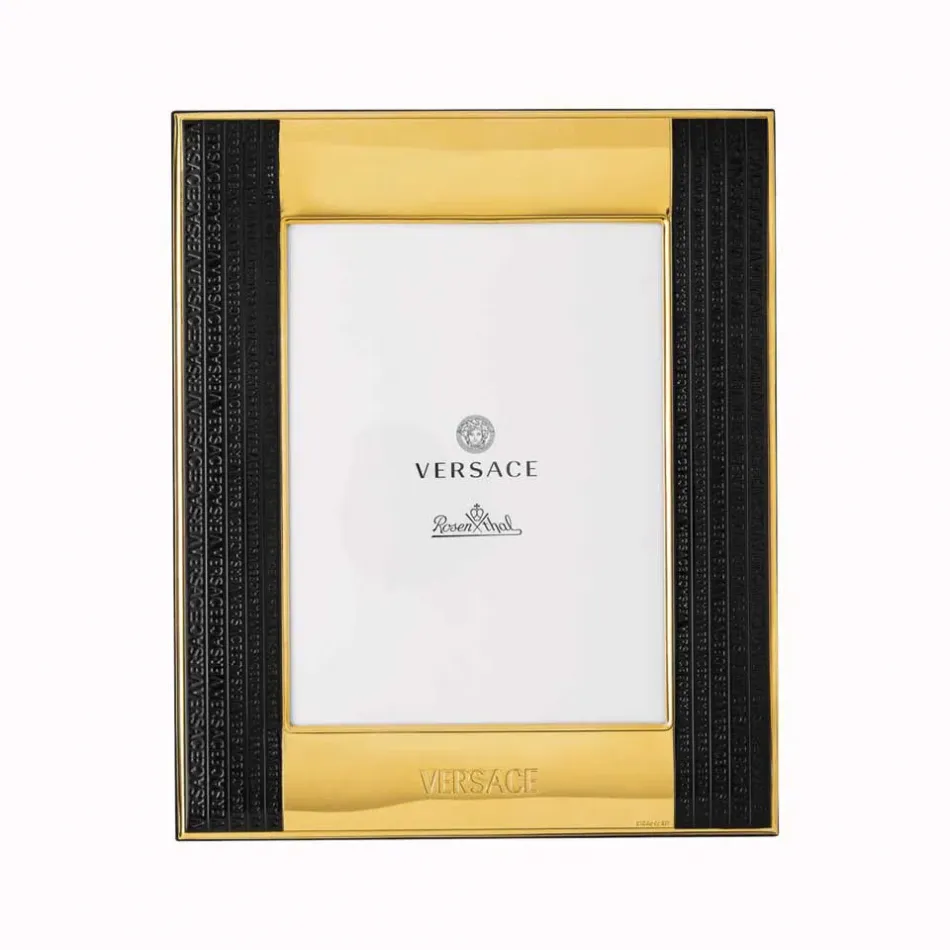 Vhf10 Gold Black Picture Frame 6 x 7 3/4 in