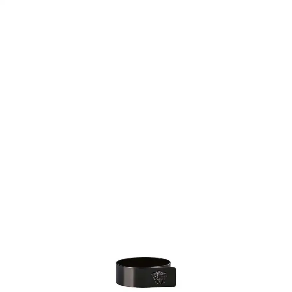 Medusa Napkin Ring 2 In Black