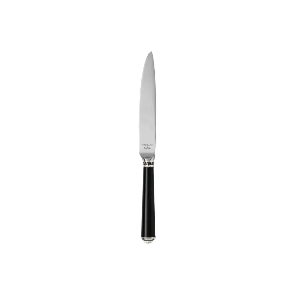 Versace Me Deco Silver Plated Flatware Table Knife Hollow Handle