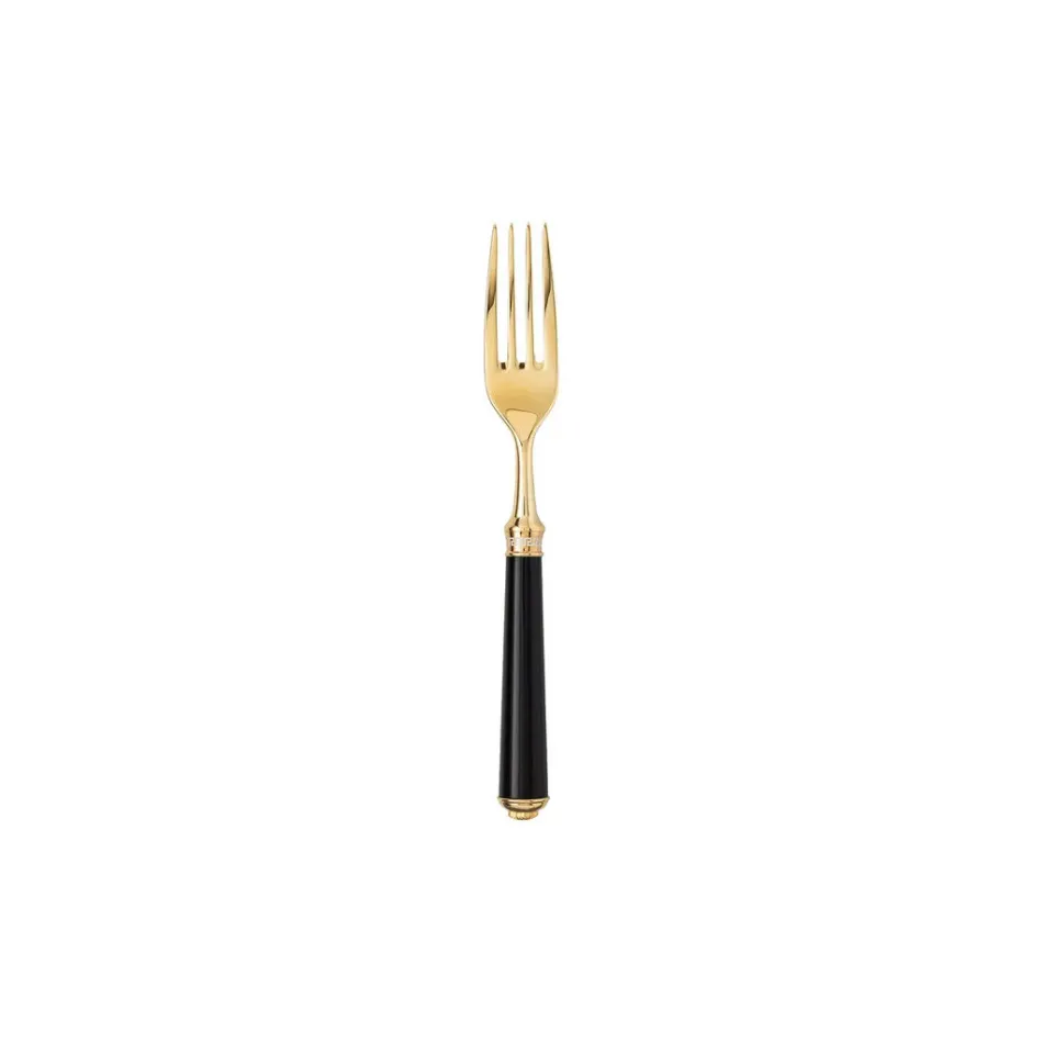 Versace Me Deco Gold Plated Flatware Table Fork