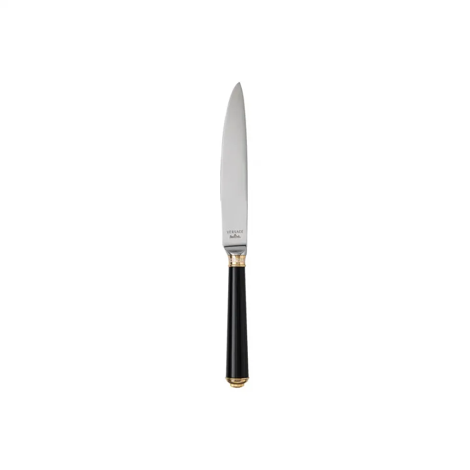 Versace Me Deco Gold Plated Flatware Table Knife Hollow Handle