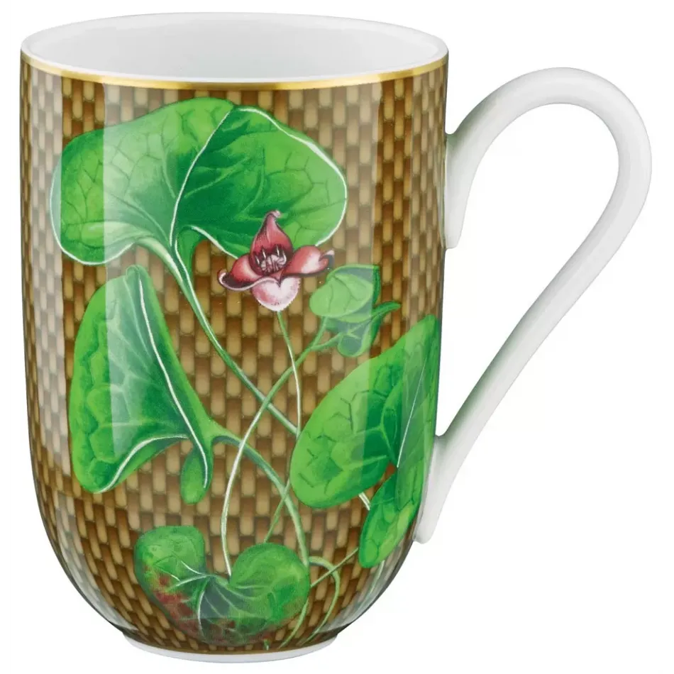 Tresor Fleuri Marron Asarum Mug 10Z Gift Box