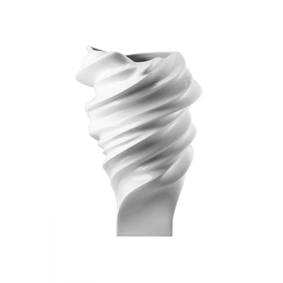 Squall White Matte Vase 12 1/2 in (Special Order)