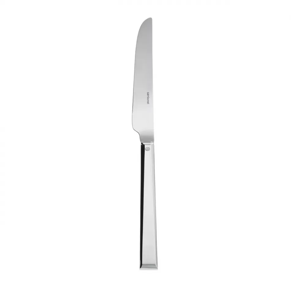 Milano Table Knife Solid Handle 9 3/4 in 18/10 Stainless Steel