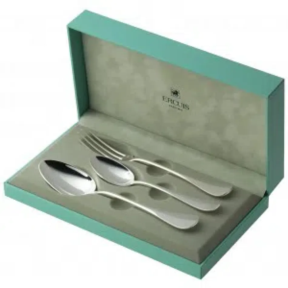 Baguette Silverplated 3-pc Children's Flatware