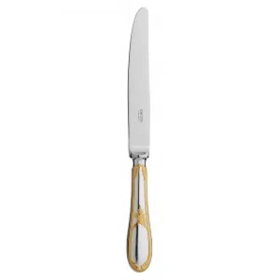Lauriers Silverplated-Gold Accents Dinner Knife