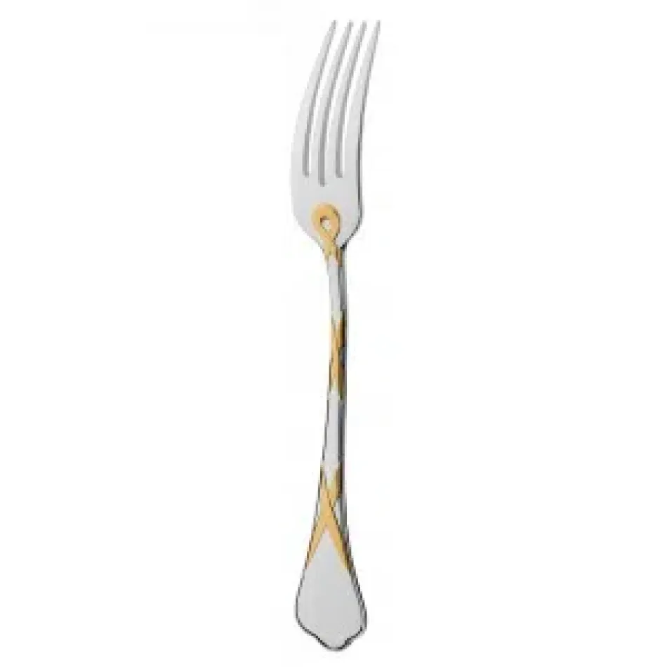 Paris Silverplated-Gold Accents Fish Knife