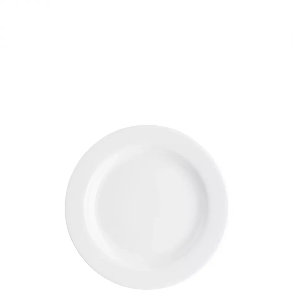 Form 1382 White Bread & Butter Rim Plate 7 1/2 in