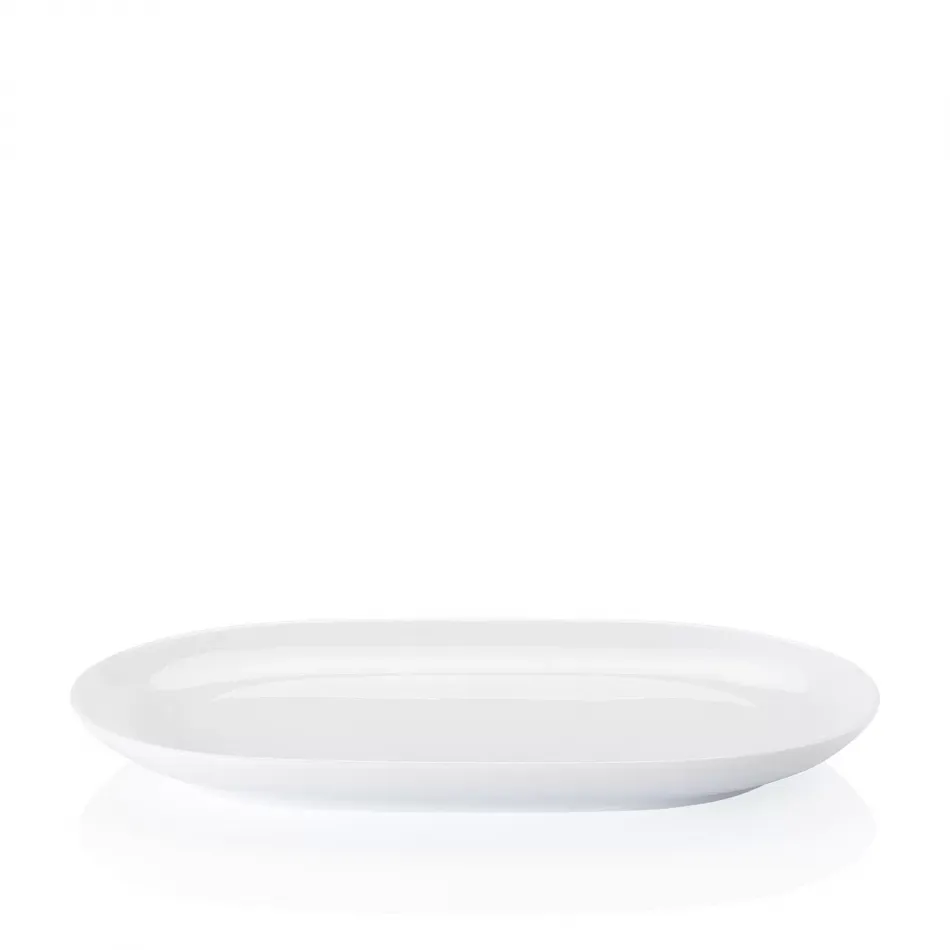 Form 1382 White Platter 12 1/2 in