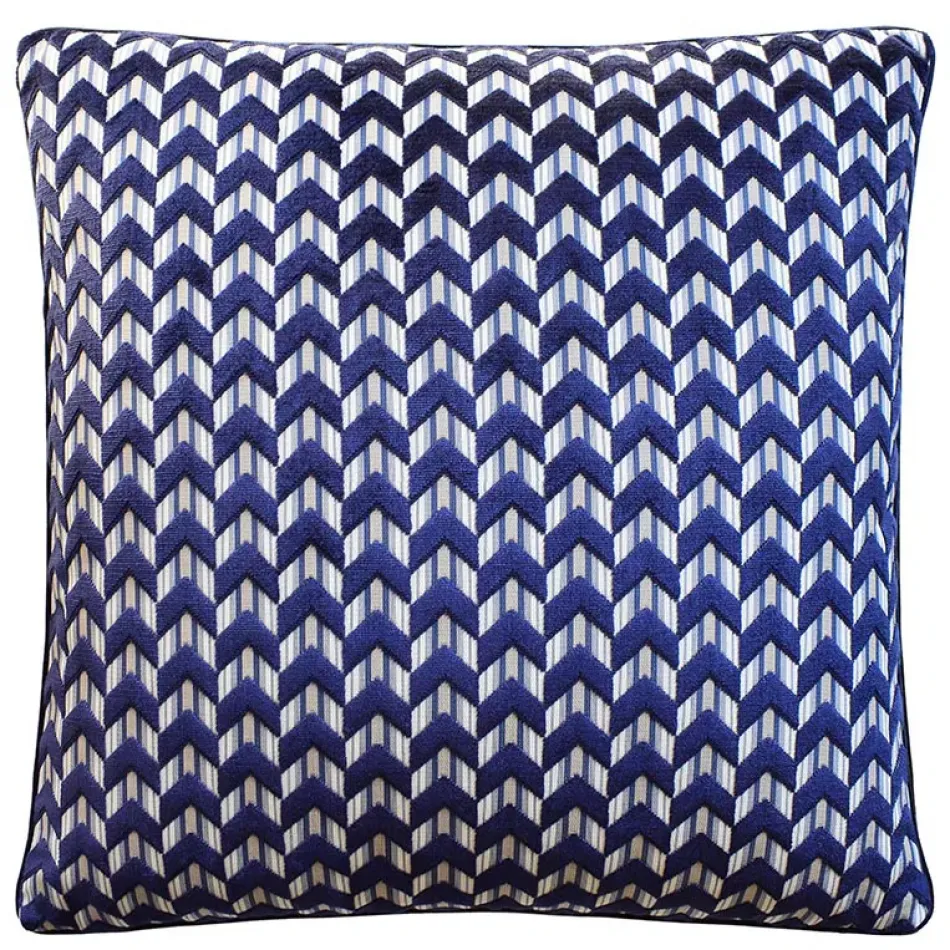 Bailey Velvet Navy Pillow