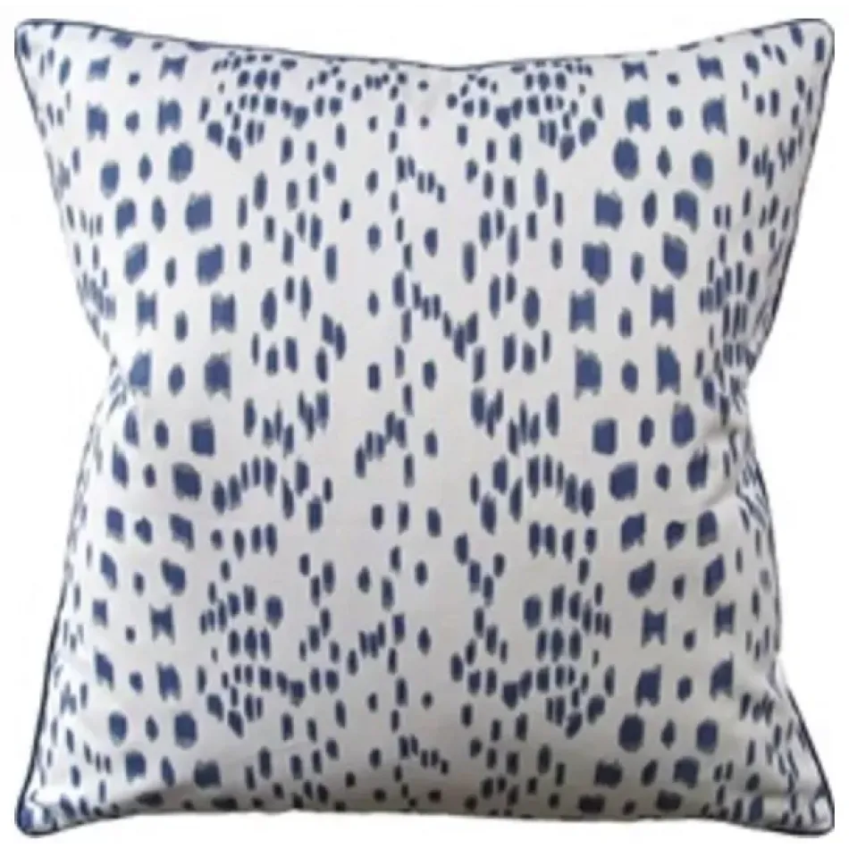 Les Touches Blue Pillow